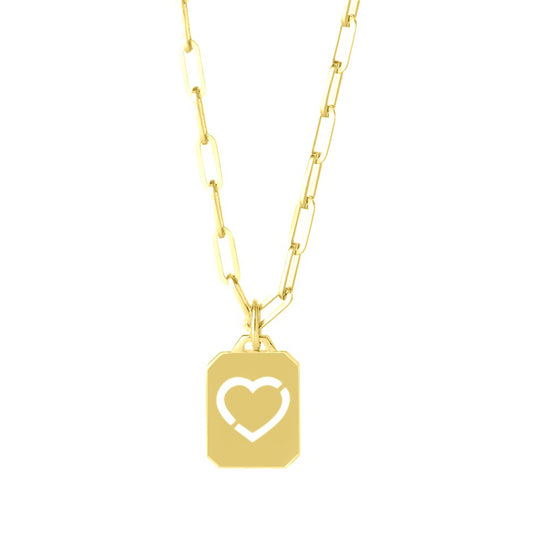 GOLD PLATED STERLING SILVER INITIAL HEIRLOOM NECKLACE